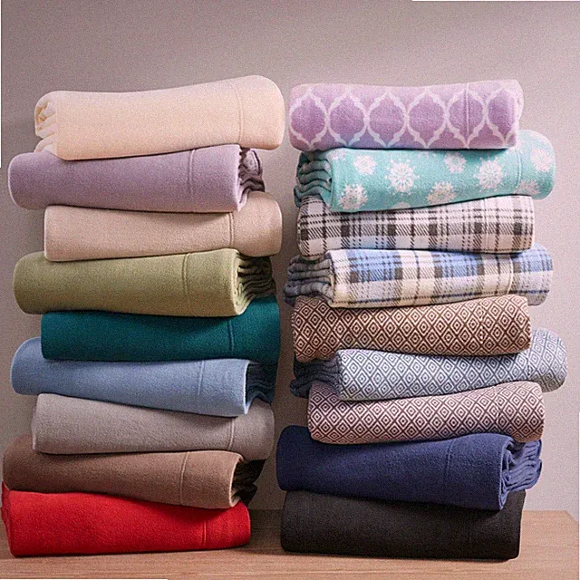 4 Piece Micro Fleece Deep Pocket Printed Sheet Set Twin Queen Full King Size Bed