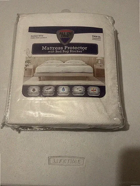 All-in-One Mattress Protector, Zippered Encasement, Water & Stain Resistant,...