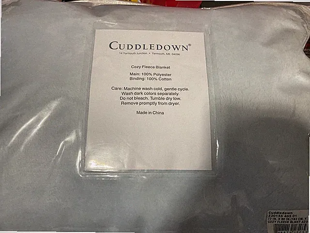 CUDDLEDOWN Supper Sleep Twin Cozy Fleece Blanket