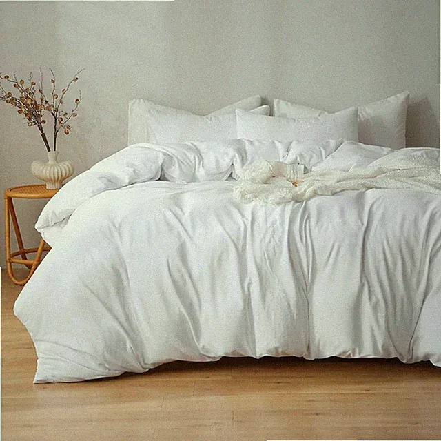 Duvet Cover King Size: 3 Pieces Polar Fleece Veet Bedding Set