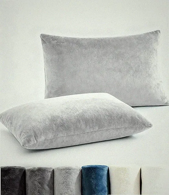 Fleece Queen Pillowcases - Set of 2 Queen Size Flannel Pillowcases - Super So...