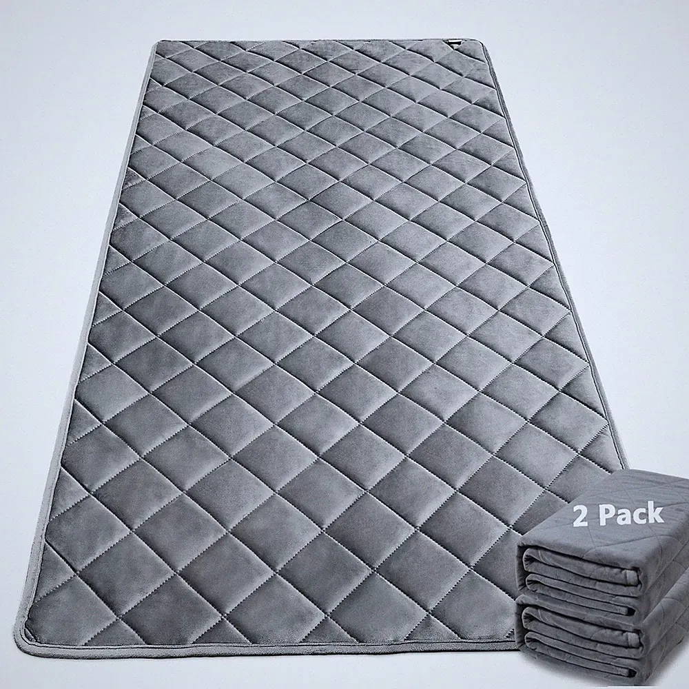 Guinea Pig Bedding, 49x24IN 2Pack Fleece Cage Liner for Midwest Cage, Super A...