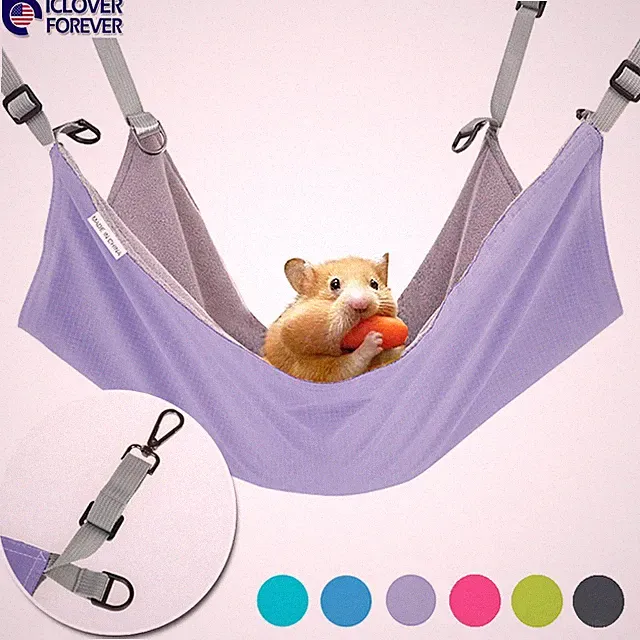 Guinea-Pig Hammock Pet Hanging Bed Cage for Hamster Ferret Cat Rat Small Animal