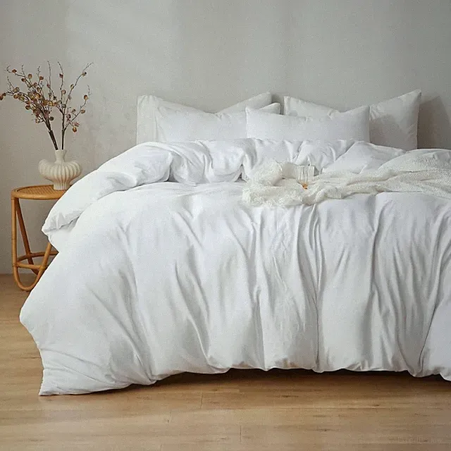 NOKOLULU Duvet Cover Twin Size: 2 Pieces Polar Fleece Velvet Bedding Set (1 D...