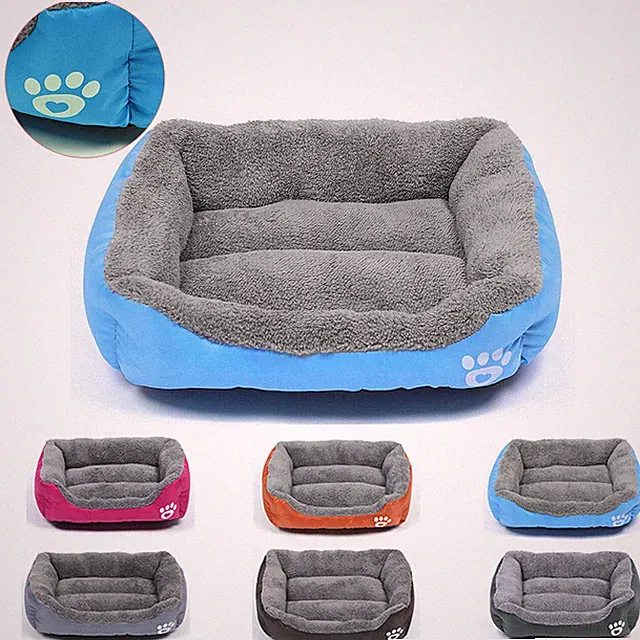 Small Pet Dog Cat Bed Puppy Cushion House Soft Warm Kennel Mat Pad Washable
