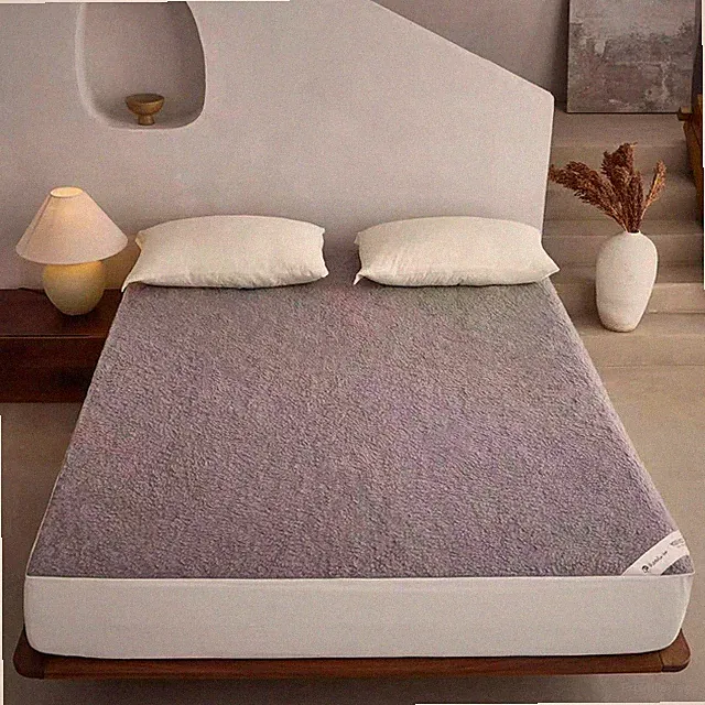 Wool Fleece Mattress Pad Twin – Australian Wool Plush Mattress Topper, 370GSM...